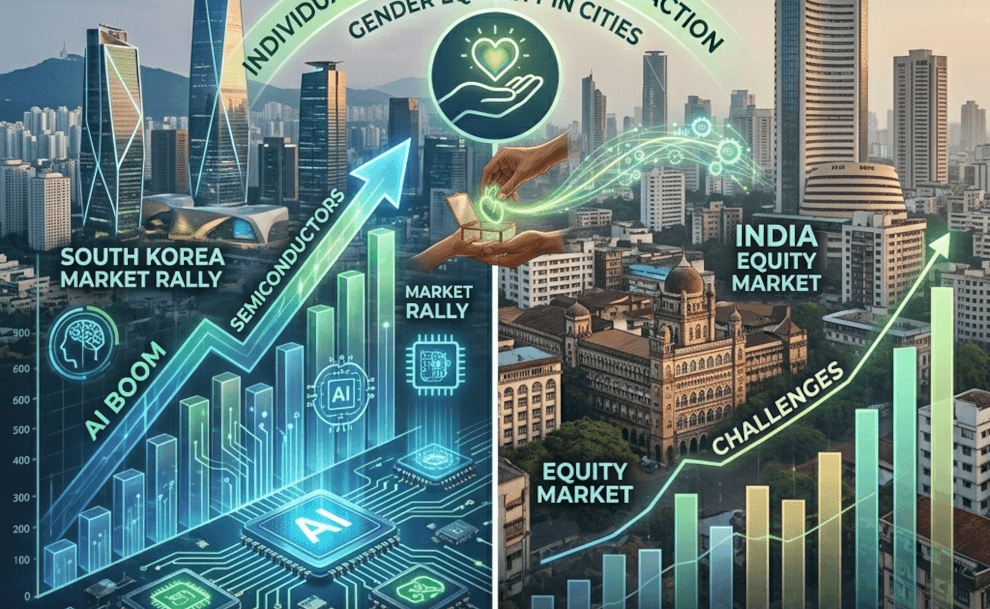 South Korea Beats India to Become 6th Largest Equity Market